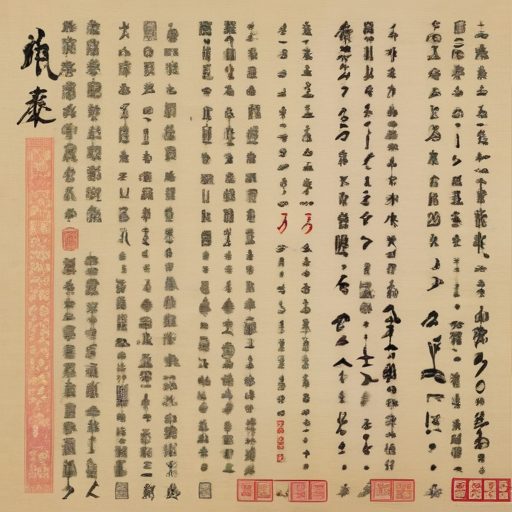 宣纸楷